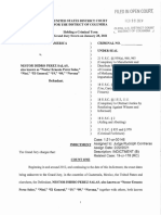 Redacted Indictment U.S. v. Nestor Isidro Perez Salas 508 Compliant 0