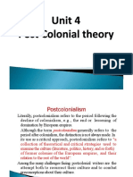 Unit 4 Postcolonialtheory