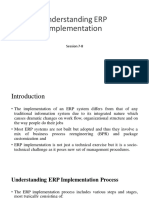 Understanding ERP Implementation: Session 7-8