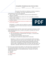 Quiz 10 Medical Surgical Nursing