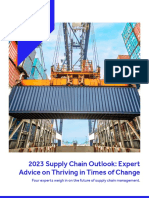 2023 Supply Chain Outlook: Expert Advice On Thriving in Times of Change