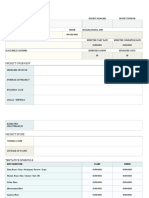 Six Sigma Project Charter