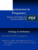 Teaching Module Hypertension Pregnancy