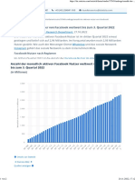 Facebook - Nutzerzahlen Weltweit 2022 - Statista