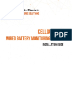 Cellguard Battery Monitoring System Installation Guide PDF