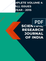 Scientific Research Journal of India SRJI Complete Vol-4 2015 All Issues