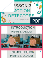 Motion Detectors