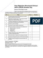 OSCE Answer Key English