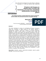 El Género en Uruguay El Backlash Antifeminista y La Ideologia de Género