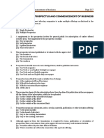 MCQS Chapter 6 Company Law 2017