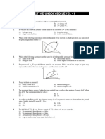 Modern Physics-04 - Objective Unsolved Level