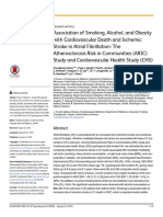 Association of Smoking, Alcohol, and Obesity