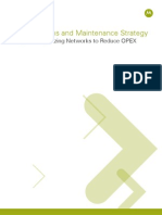 LTE Operations and Maintenance Strategy: Using Self-Organizing Networks To Reduce OPEX