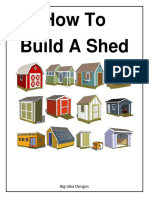 How To Build A Shed Ebook