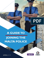 Guide To Joining The Malta Police