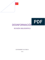 DESINFORMACION Revision Bibliografica