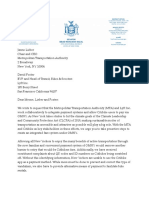 Letter From Senator Brad Hoylman-Sigal To The MTA and Lyft On OMNY