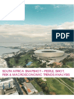 South Africa Snapshot - PESTLE, SWOT, Risk and Macroeconomic Trends Analysis