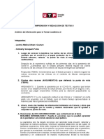 Semana 09 - Tema 01 Tarea - Aplicación Del Resumen Como Estrategia de Fuentes para La TA2