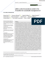 Genomic Survey of Edible Cockle (Cerastoderma Edule) in The Northeast Atlantic A Baseline For Sustainable Managemen
