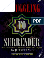 Jeffrey Lang - Struggling To Surrender