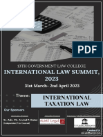 International Law Summit Brochure, 2023