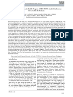 The Impact of The Ayuda (Relief) Program of MSU-TCTO Amidst Pandemic As Perceived by Its Students