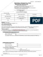 Int Sewage Pollution Prevention Cert