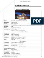 Chandra X-Ray Observatory - Wikipedia