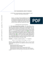 Persistent Transcendental Bézout Theorems