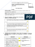 2do Examen Parcial Instruccion Policial A