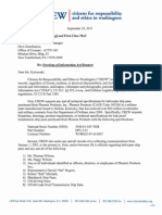 FOIA Request - CREW: Defense Logistics Agency: Regarding Phoenix Products Contracts Connected To Rep. Hal Rogers: 9/22/2011