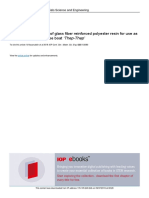 Mechanical Properties of Glass Fiber Reinforced Po