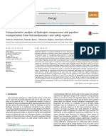 Comprehensive Analysis of Hydrogen Compression and Pipeline Transportation From Thermodynamics and Safety Asepects