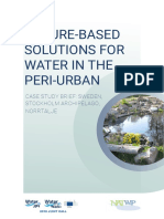 Nature-Based Solutions For Water in The Peri-Urban: Case Study Brief - Sweden