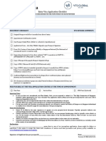 Checklist Application Form 14a Level 1 New