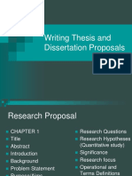 PLG 501 - Writing Research Proposal