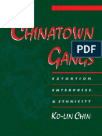 Ko-Lin Chin - Chinatown Gangs - Extortion, Enterprise, and Ethnicity (Studies in Crime and Public Policy) (2000)
