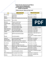 B1 - 07 Occupations and Work