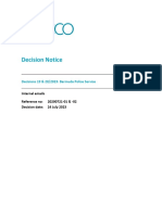 Decisions 19-20-2023 Bermuda Police Service