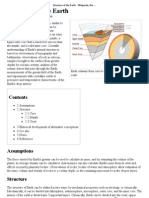 Structure of The Earth