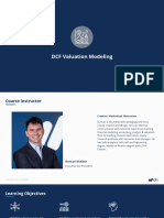 DCF Valuation Modeling Presentation - 2