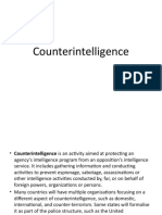 Counterintelligence