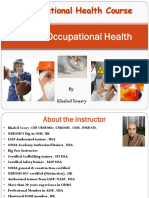 Occupational Health Course