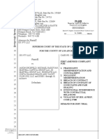 Lawsuit Complaint For Defendant Jason Grosfeld Sued Over 100 Times For Real Estate Fraud