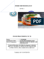 FoodProcessingNCII - Process Food by Drying and Dehydration