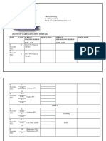 End of Term FourTests (2022) - Time Table 3 - 040837