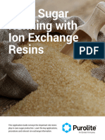 Cane Sugar - Ion Exchange Resin