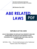 Abe Related Laws Review 2023b