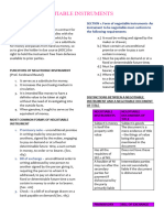 Negotiable Instrument